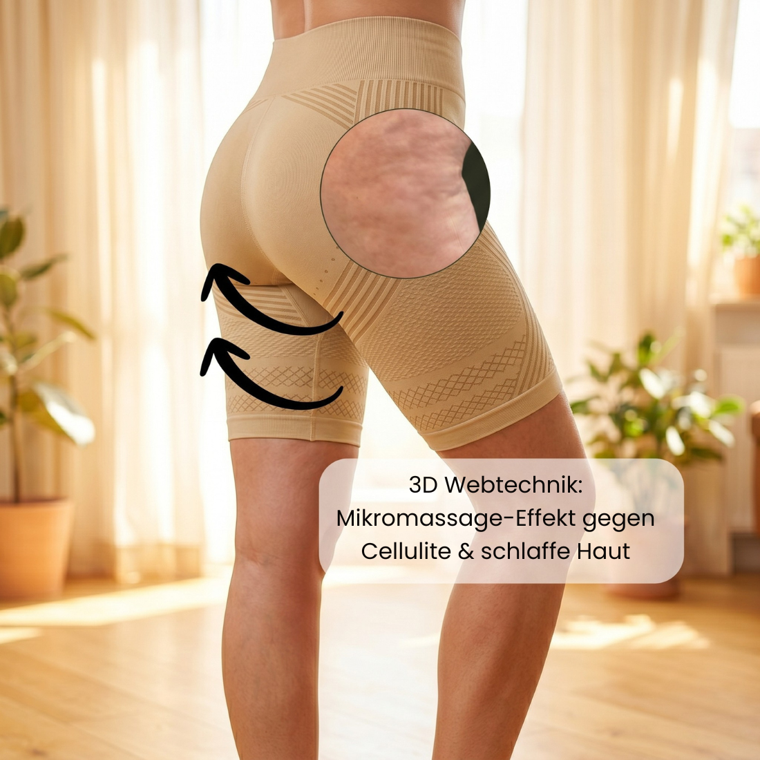 VenaMed Shorts - Kurze Kompressionsleggings I Erleichterung bei Venenbeschwerden & schweren Beinen