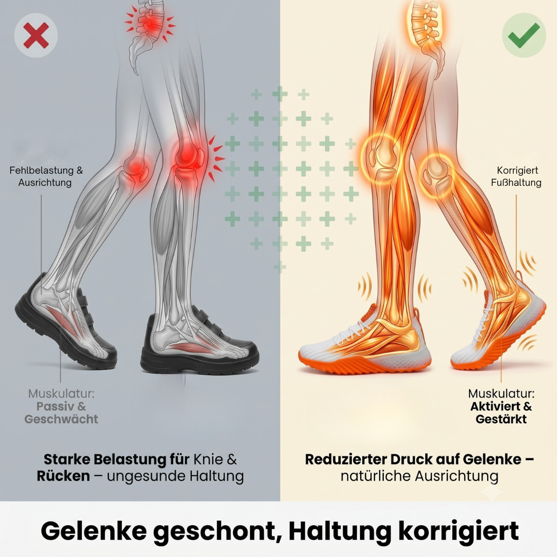 AURA - Leichte Sommer-Sneaker für schmerzfreies Gehen