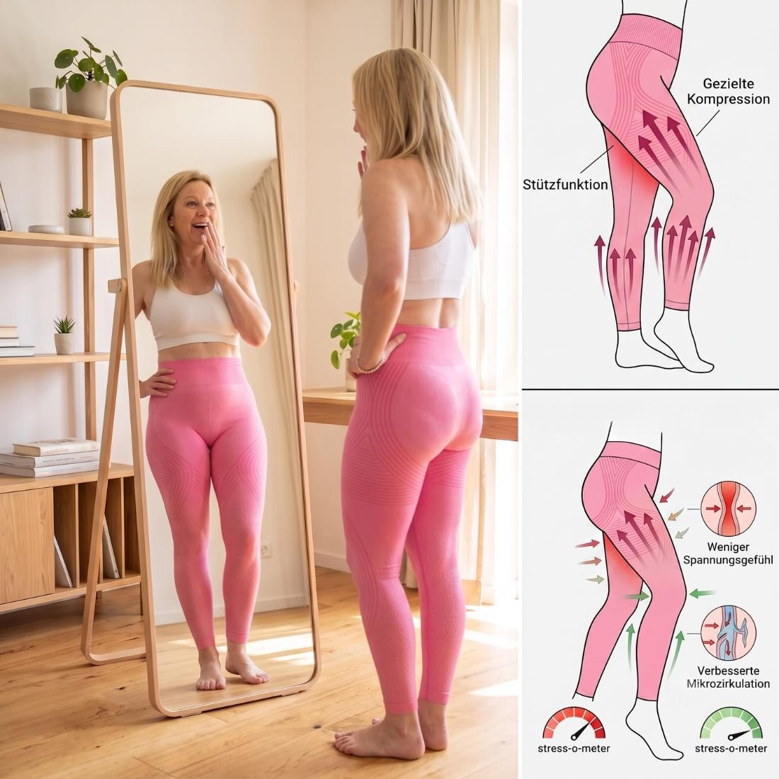 VenaMed - Kompressionsleggings I Mit Kalorien-Boost & Hautstraffung